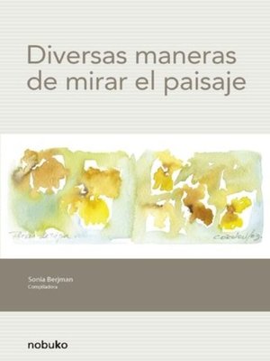 cover image of DIVERSAS MANERAS DE MIRAR EL PAISAJE